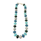 The Kenny Beaded Necklace - Blue Mix-110 Jewelry & Hair-Gemelli-July & June Women's Fashion Boutique Located in San Antonio, Texas