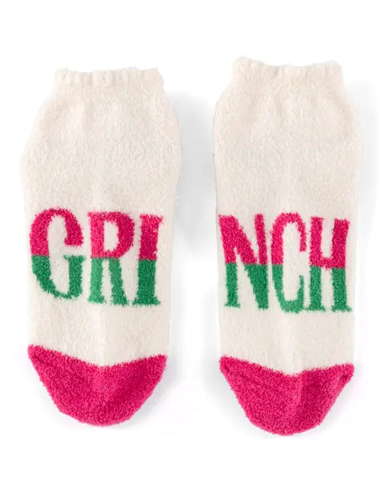 Grinch Home Christmas Socks-140 Gifts + Home-SHIRALEAH-July & June Women's Fashion Boutique Located in San Antonio, Texas