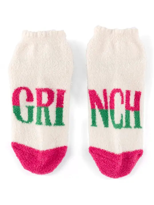 Grinch Home Christmas Socks-140 Gifts + Home-SHIRALEAH-July & June Women's Fashion Boutique Located in San Antonio, Texas