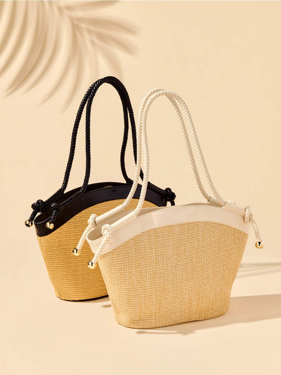 The Gina Tote Bag - Black-130 ACCESSORIES-SHIRALEAH-July & June Women's Fashion Boutique Located in San Antonio, Texas