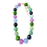 The Cece Beaded Necklace - Purple Mix-110 Jewelry & Hair-Gemelli-July & June Women's Fashion Boutique Located in San Antonio, Texas