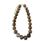 The Carter Beaded Necklace - Mocha-110 Jewelry & Hair-Gemelli-July & June Women's Fashion Boutique Located in San Antonio, Texas