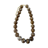 The Carter Beaded Necklace - Mocha-110 Jewelry & Hair-Gemelli-July & June Women's Fashion Boutique Located in San Antonio, Texas