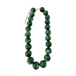 The Carter Beaded Necklace - Emerald Green-110 Jewelry & Hair-Gemelli-July & June Women's Fashion Boutique Located in San Antonio, Texas