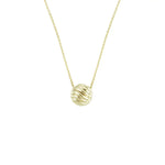 Natalie Wood - Eclipse Ball Necklace Gold-110 Jewelry & Hair-Natalie Wood-July & June Women's Fashion Boutique Located in San Antonio, Texas