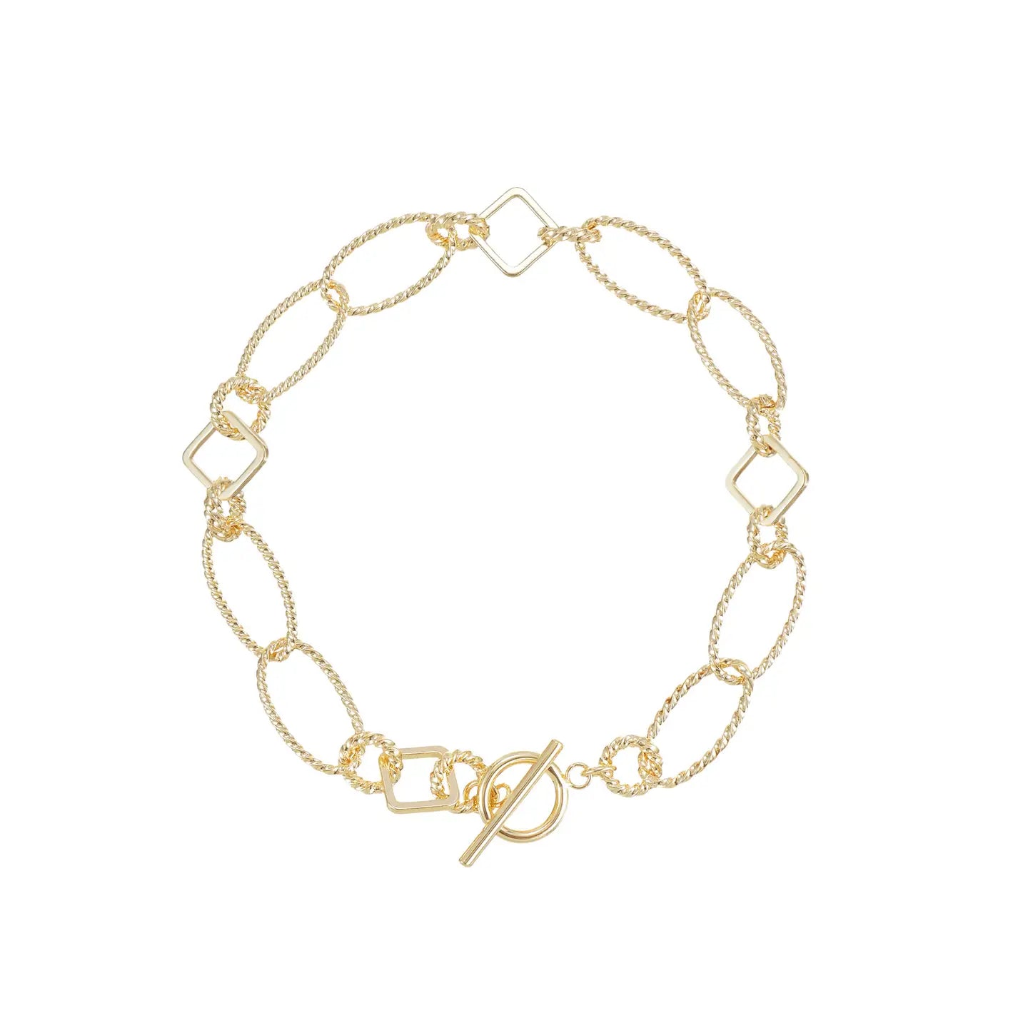 Natalie Wood - Horizon Chain Bracelet in Gold-110 Jewelry & Hair-Natalie Wood-July & June Women's Fashion Boutique Located in San Antonio, Texas