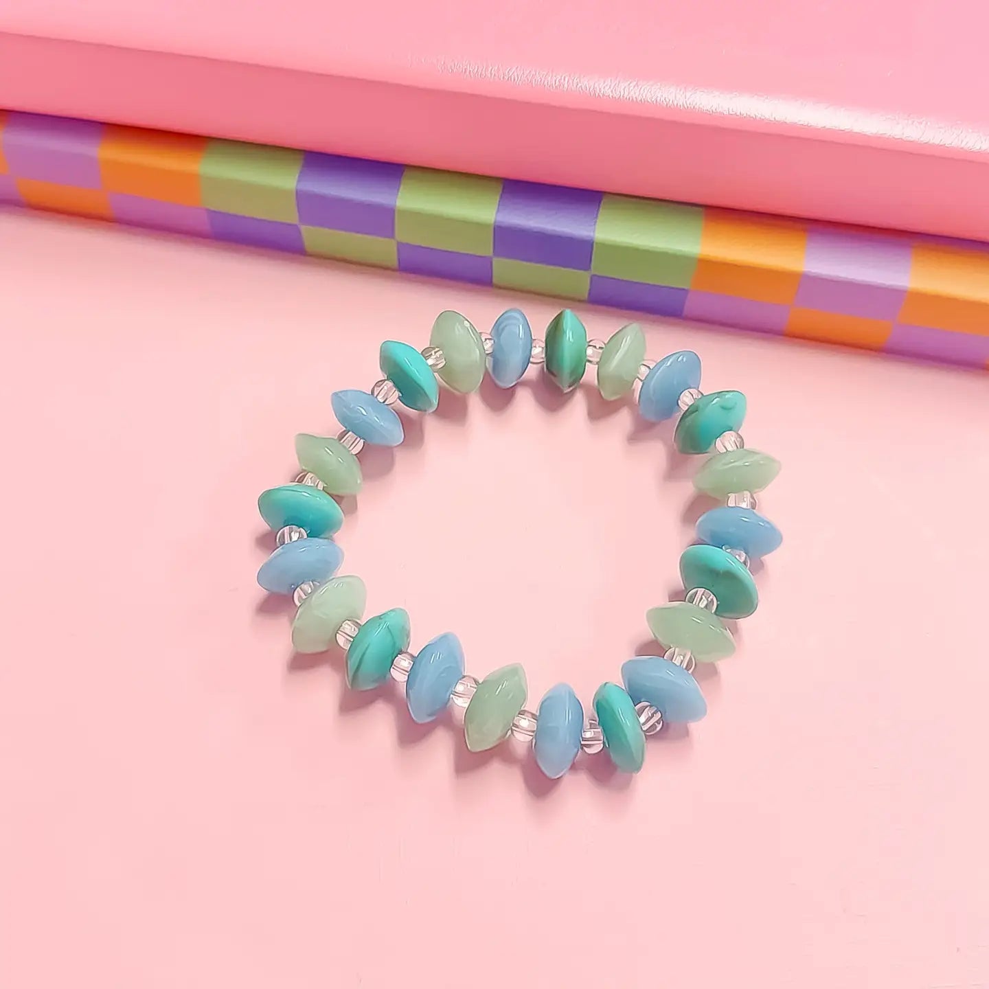 Treasure Jewels - Minty Splash Bracelet-110 Jewelry & Hair-Treasure Jewels-July & June Women's Fashion Boutique Located in San Antonio, Texas