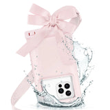 Casemate - Ballet Pink Bow Waterproof Floating Pouch-130 ACCESSORIES-Casemate-July & June Women's Fashion Boutique Located in San Antonio, Texas