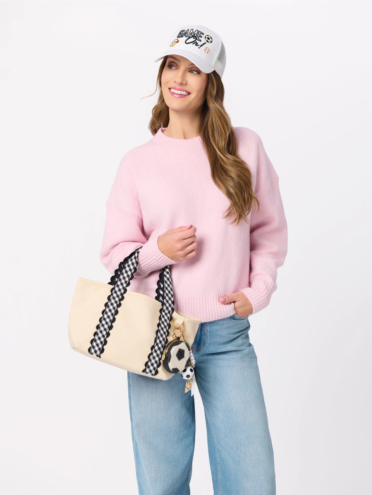 Darling Gingham Mini Tote - Black-130 Accessories-SHIRALEAH-July & June Women's Fashion Boutique Located in San Antonio, Texas
