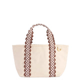 Darling Gingham Mini Tote - Brown-130 Accessories-SHIRALEAH-July & June Women's Fashion Boutique Located in San Antonio, Texas