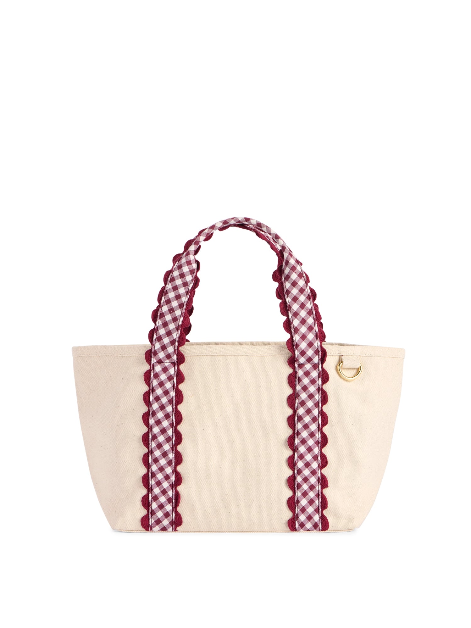 Darling Gingham Mini Tote - Maroon-130 Accessories-SHIRALEAH-July & June Women's Fashion Boutique Located in San Antonio, Texas