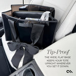 Case-Mate - Midnight Black Bow Jelly Tote Bag-130 Accessories-Casemate-July & June Women's Fashion Boutique Located in San Antonio, Texas