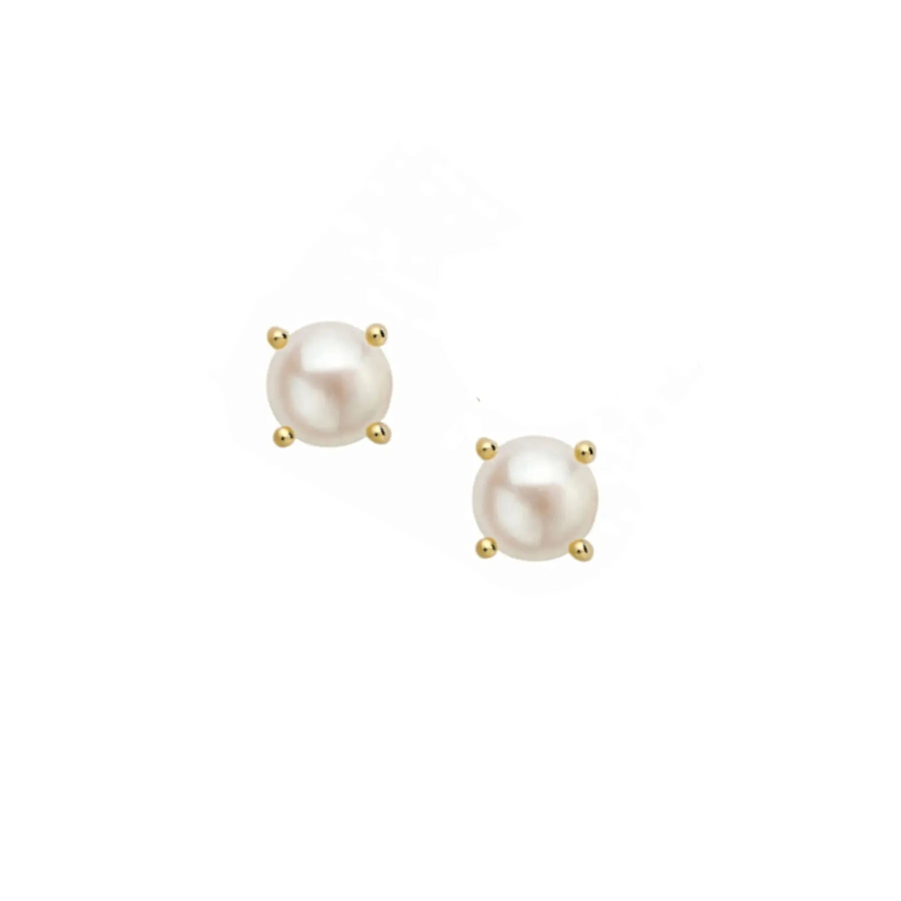Natalie Wood - Shine Bright Mini Pearl Stud Earrings in Gold-110 Jewelry & Hair-Natalie Wood-July & June Women's Fashion Boutique Located in San Antonio, Texas