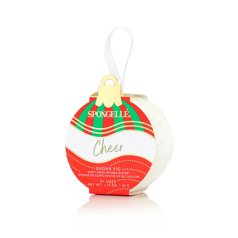 Spongellé - Holiday Ornament Body Buffer - 4 Scents-120 Apothecary-Spongellé-July & June Women's Fashion Boutique Located in San Antonio, Texas