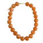 Carter Beaded Necklace - Light Orange-110 Jewelry & Hair-Gemelli-July & June Women's Fashion Boutique Located in San Antonio, Texas