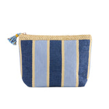 Capri Zip Pouch - Navy-140 Gifts + Home-SHIRALEAH-July & June Women's Fashion Boutique Located in San Antonio, Texas
