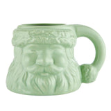 SLANT - Santa Mug - Light Green-140 Gifts + Home-SLANT-July & June Women's Fashion Boutique Located in San Antonio, Texas