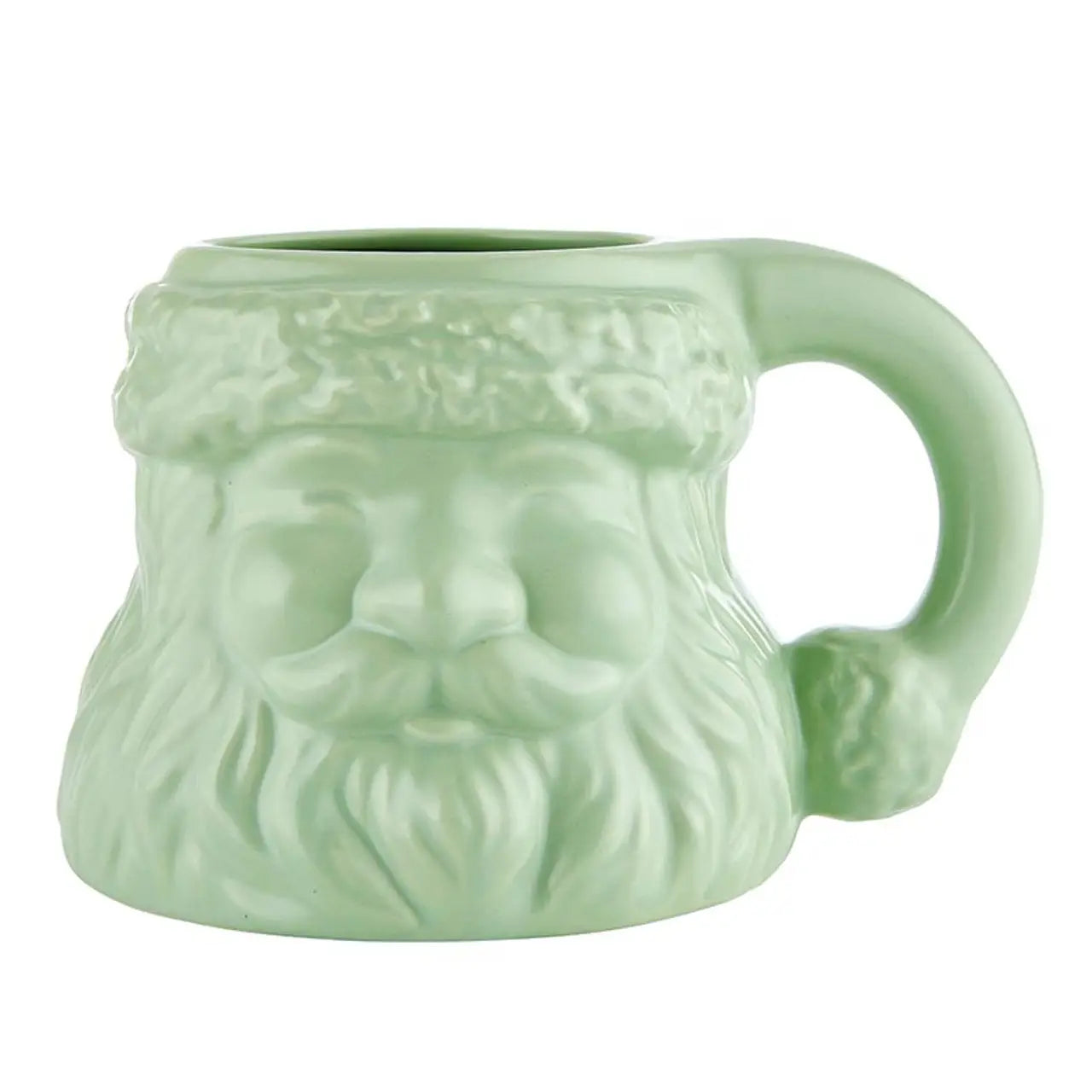 SLANT - Santa Mug - Light Green-140 Gifts + Home-SLANT-July & June Women's Fashion Boutique Located in San Antonio, Texas