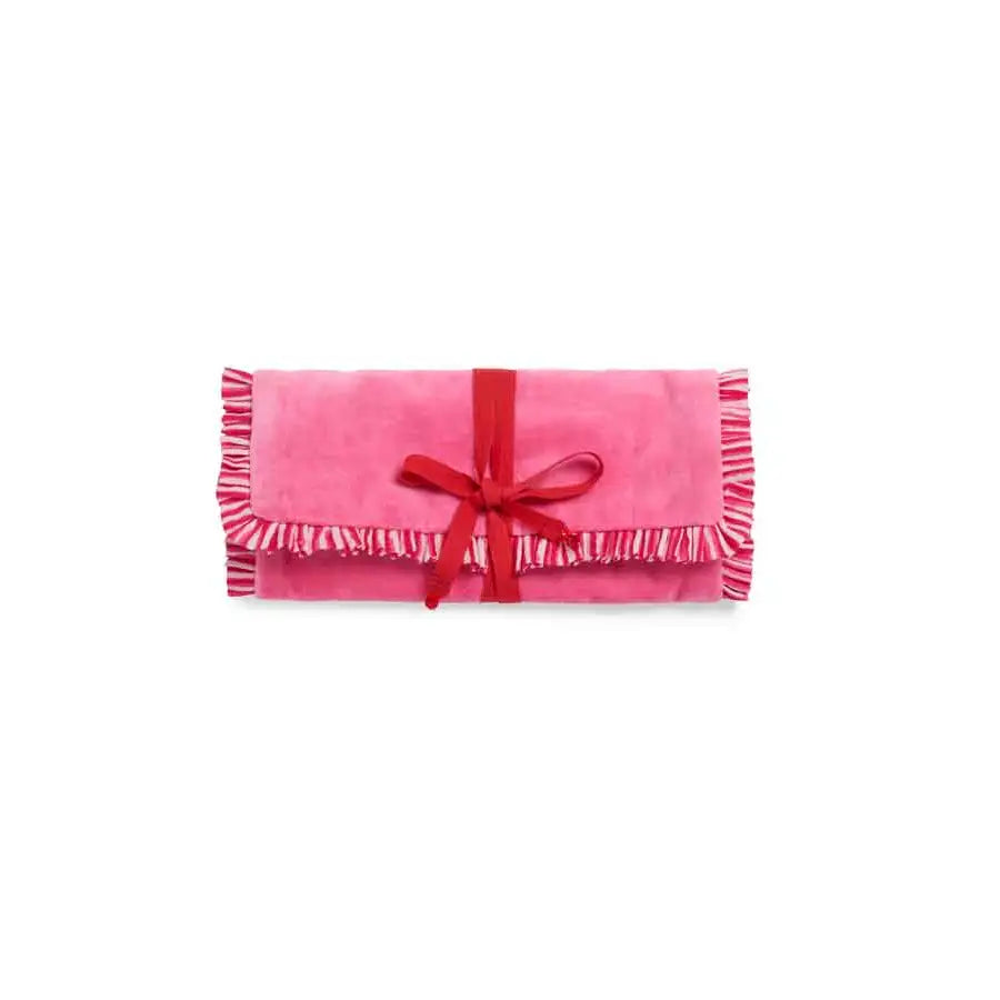 Elle Jewelry Roll - Pink-140 Gifts + Home-SHIRALEAH-July & June Women's Fashion Boutique Located in San Antonio, Texas