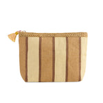 Capri Zip Pouch - Tan-140 Gifts + Home-SHIRALEAH-July & June Women's Fashion Boutique Located in San Antonio, Texas