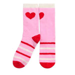 Pink Heart Home Socks-140 Gifts + Home-SHIRALEAH-July & June Women's Fashion Boutique Located in San Antonio, Texas