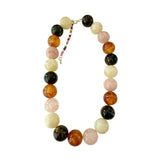 The Cece Beaded Necklace - Neutral Multi-110 Jewelry & Hair-Gemelli-July & June Women's Fashion Boutique Located in San Antonio, Texas
