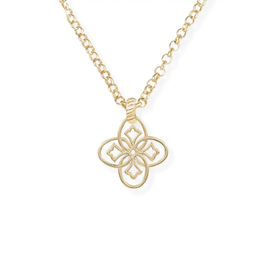 Natalie Wood - Heritage Drop Necklace in Gold-110 Jewelry & Hair-Natalie Wood-July & June Women's Fashion Boutique Located in San Antonio, Texas