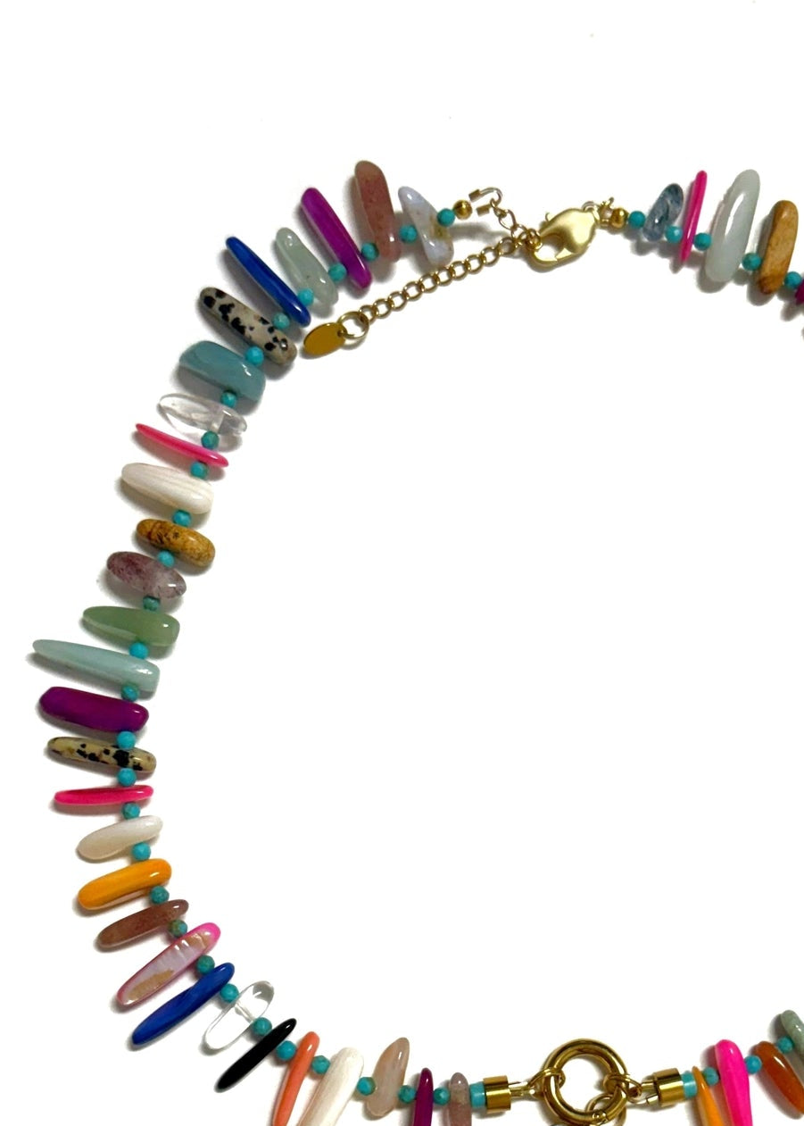 Daylen Statement Necklace-110 Jewelry & Hair-Betsy Pittard Design LLC-July & June Women's Fashion Boutique Located in San Antonio, Texas