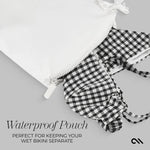 Case-Mate - Ivory Pearl Bow Waterproof Zip Pouch-140 Gifts + Home-Casemate-July & June Women's Fashion Boutique Located in San Antonio, Texas