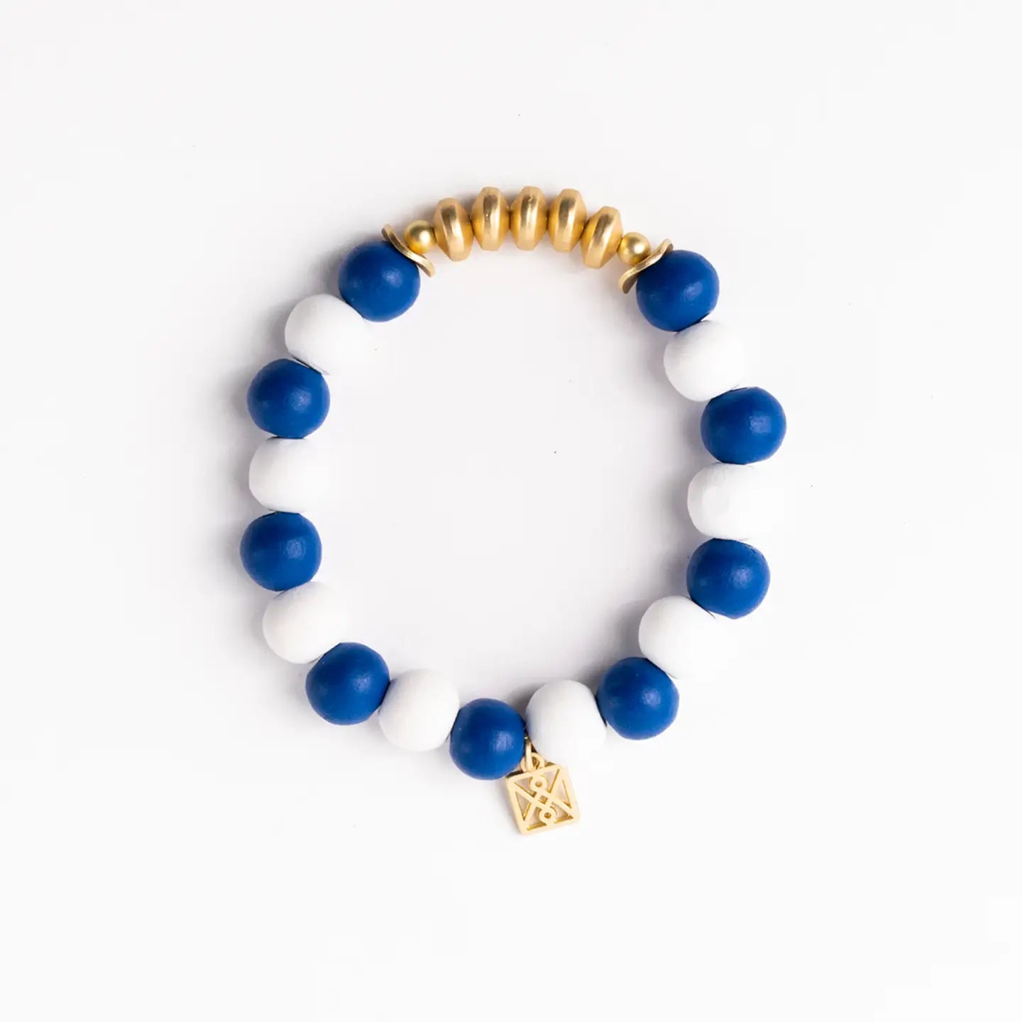 Michelle McDowell - Myles Bracelet - Blue & White-110 Jewelry & Hair-Michelle McDowell-July & June Women's Fashion Boutique Located in San Antonio, Texas