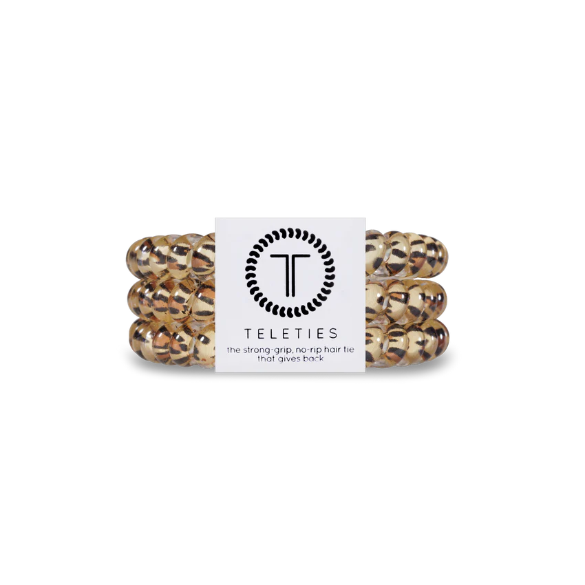 Teleties - Small - Leopard-100 Jewelry / Accessories-Teleties-July & June Women's Fashion Boutique Located in San Antonio, Texas