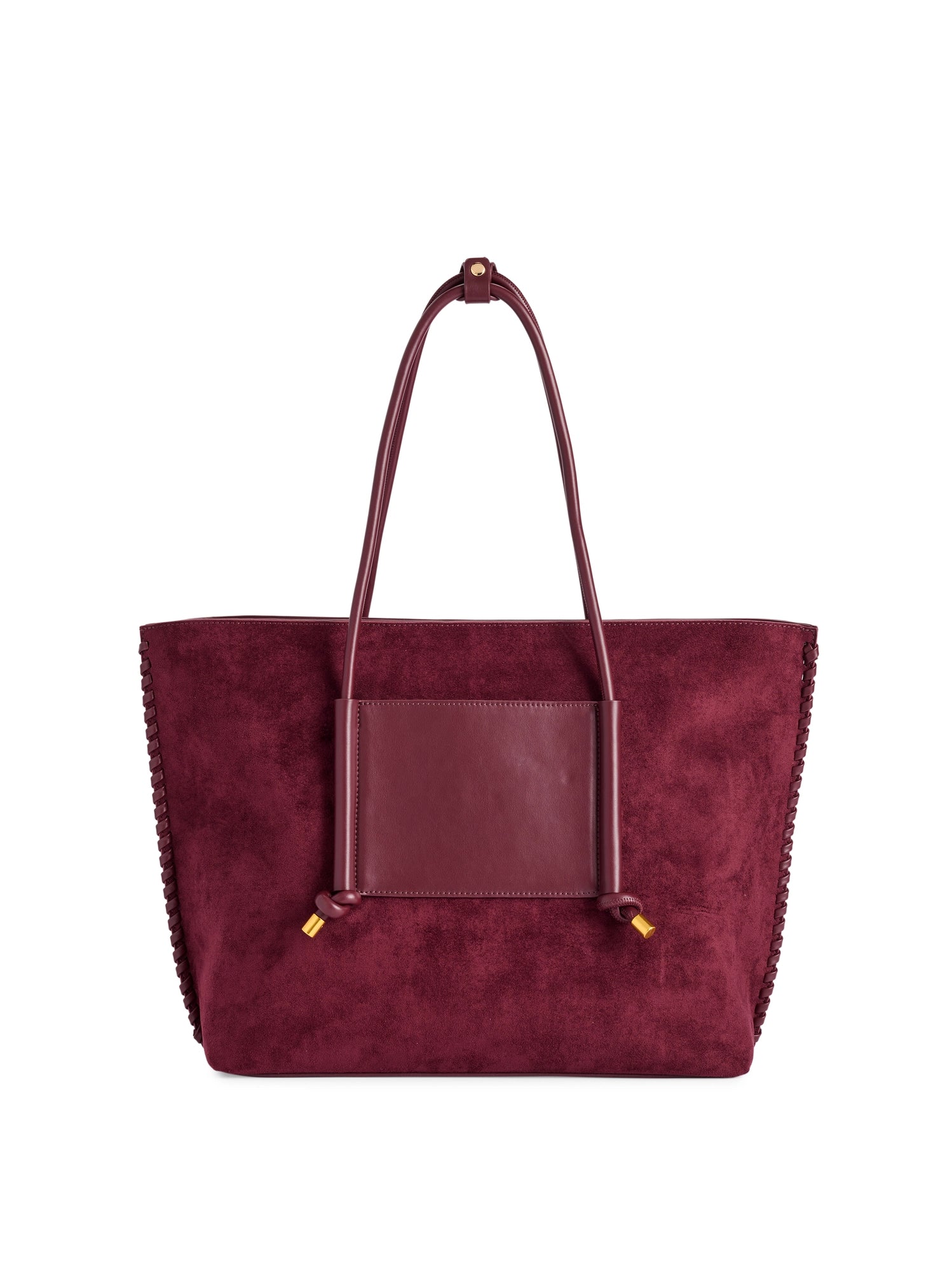 Paige Suede Tote Bag - Wine-130 ACCESSORIES-SHIRALEAH-July & June Women's Fashion Boutique Located in San Antonio, Texas